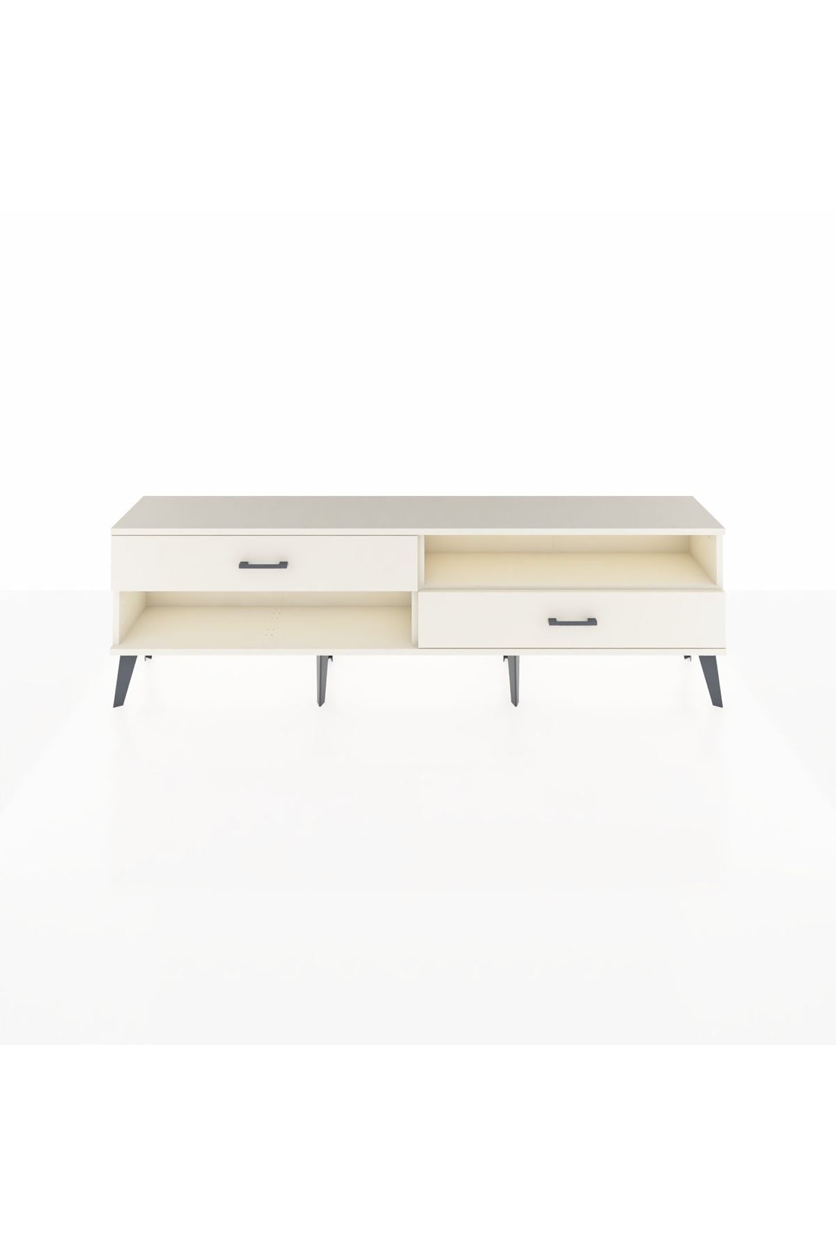 Arges TV Ünitesi Tek Raflı 2 Çekmeceli  176x30x51 Aytaşı-Aytaşı/Aytaşı