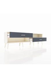 Arges TV Ünitesi Tek Raflı 2 Çekmeceli  176x30x51 Aytaşı-Aytaşı/Antrasit