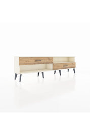 Arges TV Ünitesi Tek Raflı 2 Çekmeceli  176x30x51 Aytaşı-Aytaşı/Çam