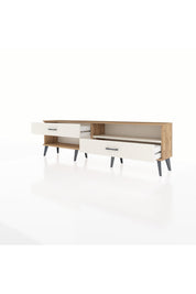 Arges TV Ünitesi Tek Raflı 2 Çekmeceli  176x30x51 Çam-Aytaşı/Aytaşı