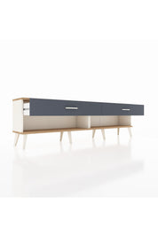 Arges TV Ünitesi 2 Çekmeceli  176x30x51 Aytaşı-Çam/Antrasit