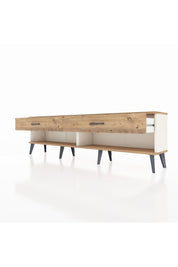 Arges TV Ünitesi 2 Çekmeceli  176x30x51 Aytaşı-Çam/Çam