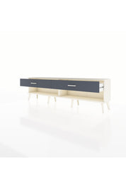 Arges TV Ünitesi 2 Çekmeceli  176x30x51 Aytaşı-Aytaşı/Antrasit