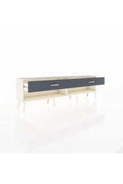 Arges TV Ünitesi 2 Çekmeceli  176x30x51 Aytaşı-Aytaşı/Antrasit