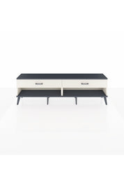 Arges TV Ünitesi 2 Çekmeceli  176x30x51 Aytaşı-Antrasit/Aytaşı