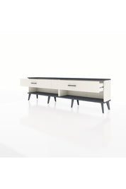 Arges TV Ünitesi 2 Çekmeceli  176x30x51 Aytaşı-Antrasit/Aytaşı