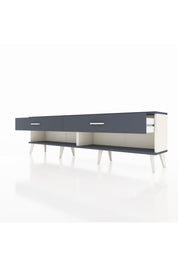 Arges TV Ünitesi 2 Çekmeceli  176x30x51 Aytaşı-Antrasit/Antrasit