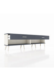 Arges TV Ünitesi 2 Çekmeceli  176x30x51 Aytaşı-Antrasit/Antrasit