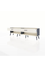 Arges TV Ünitesi 2 Çekmeceli  176x30x51 Antrasit-Aytaşı/Aytaşı