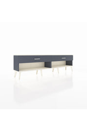 Arges TV Ünitesi 2 Çekmeceli  176x30x51 Antrasit-Aytaşı/Antrasit