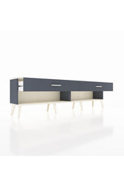 Arges TV Ünitesi 2 Çekmeceli  176x30x51 Antrasit-Aytaşı/Antrasit