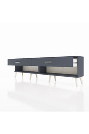 Arges TV Ünitesi 2 Çekmeceli  176x30x51 Antrasit-Antrasit/Antrasit