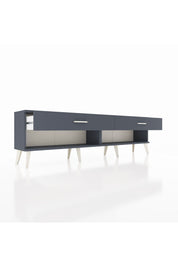 Arges TV Ünitesi 2 Çekmeceli  176x30x51 Antrasit-Antrasit/Antrasit