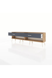 Arges TV Ünitesi 2 Çekmeceli  176x30x51 Çam-Çam/Antrasit