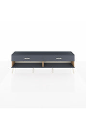 Arges TV Ünitesi 2 Çekmeceli  176x30x51 Çam-Antrasit/Antrasit