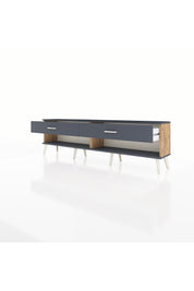 Arges TV Ünitesi 2 Çekmeceli  176x30x51 Çam-Antrasit/Antrasit