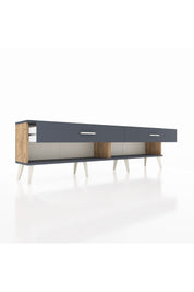 Arges TV Ünitesi 2 Çekmeceli  176x30x51 Çam-Antrasit/Antrasit