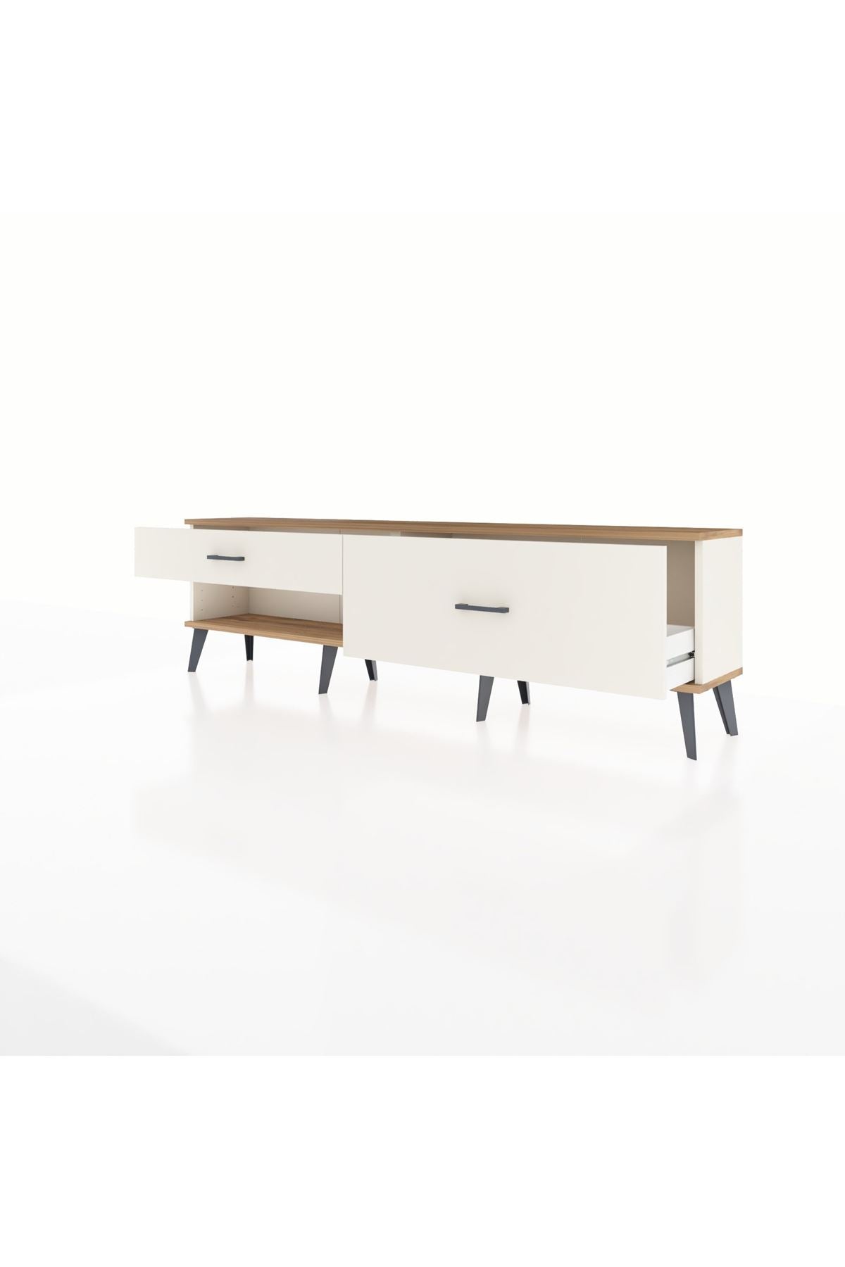 Arges TV Ünitesi 2 Çekmeceli  176x30x51 Aytaşı-Çam/Aytaşı