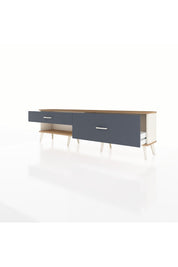 Arges TV Ünitesi 2 Çekmeceli  176x30x51 Aytaşı-Çam/Antrasit