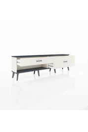 Arges TV Ünitesi 2 Çekmeceli  176x30x51 Aytaşı-Antrasit/Aytaşı