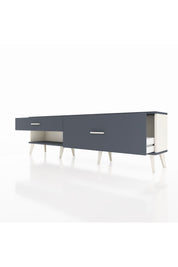 Arges TV Ünitesi 2 Çekmeceli  176x30x51 Aytaşı-Antrasit/Antrasit