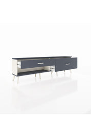 Arges TV Ünitesi 2 Çekmeceli  176x30x51 Aytaşı-Antrasit/Antrasit