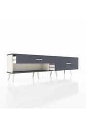 Arges TV Ünitesi 2 Çekmeceli  176x30x51 Aytaşı-Antrasit/Antrasit