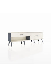 Arges TV Ünitesi 2 Çekmeceli  176x30x51 Antrasit-Aytaşı/Aytaşı