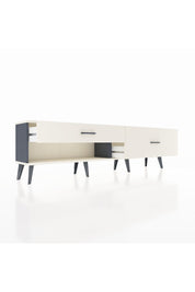 Arges TV Ünitesi 2 Çekmeceli  176x30x51 Antrasit-Aytaşı/Aytaşı