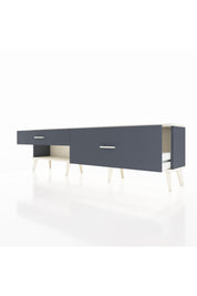 Arges TV Ünitesi 2 Çekmeceli  176x30x51 Antrasit-Aytaşı/Antrasit