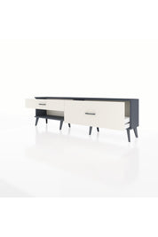 Arges TV Ünitesi 2 Çekmeceli  176x30x51 Antrasit-Antrasit/Aytaşı