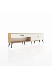 Arges TV Ünitesi 2 Çekmeceli  176x30x51 Çam-Çam/Aytaşı