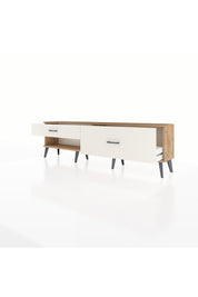 Arges TV Ünitesi 2 Çekmeceli  176x30x51 Çam-Çam/Aytaşı