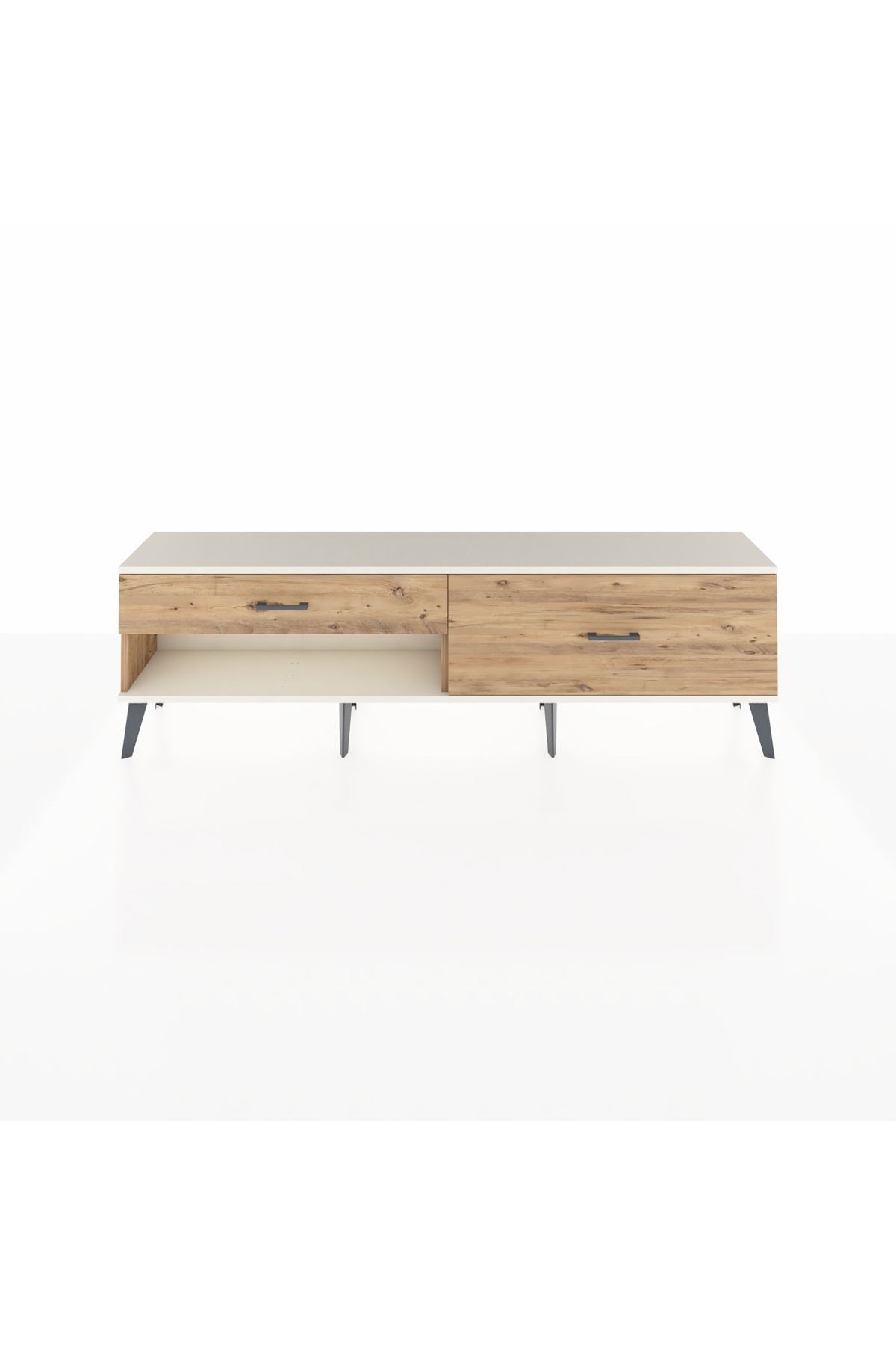 Arges TV Ünitesi 2 Çekmeceli  176x30x51 Çam-Aytaşı/Çam