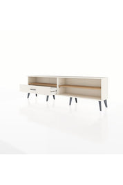 Arges TV Ünitesi 2 Raflı Tek Çekmeceli  176x30x51 Aytaşı-Çam/Aytaşı