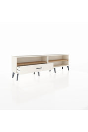 Arges TV Ünitesi 2 Raflı Tek Çekmeceli  176x30x51 Aytaşı-Çam/Aytaşı