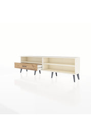 Arges TV Ünitesi 2 Raflı Tek Çekmeceli  176x30x51 Aytaşı-Aytaşı/Çam