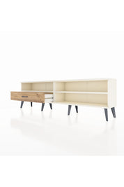 Arges TV Ünitesi 2 Raflı Tek Çekmeceli  176x30x51 Aytaşı-Aytaşı/Çam