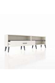 Arges TV Ünitesi 2 Raflı Tek Çekmeceli  176x30x51 Aytaşı-Antrasit/Aytaşı