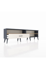 Arges TV Ünitesi 2 Raflı Tek Çekmeceli  176x30x51 Antrasit-Çam/Aytaşı