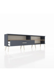 Arges TV Ünitesi 2 Raflı Tek Çekmeceli  176x30x51 Antrasit-Çam/Antrasit