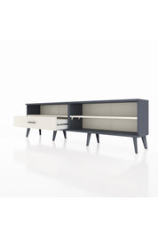 Arges TV Ünitesi 2 Raflı Tek Çekmeceli  176x30x51 Antrasit-Aytaşı/Aytaşı