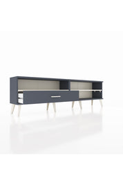 Arges TV Ünitesi 2 Raflı Tek Çekmeceli  176x30x51 Antrasit-Aytaşı/Antrasit