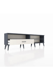 Arges TV Ünitesi 2 Raflı Tek Çekmeceli  176x30x51 Antrasit-Antrasit/Aytaşı