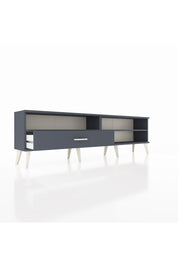 Arges TV Ünitesi 2 Raflı Tek Çekmeceli  176x30x51 Antrasit-Antrasit/Antrasit