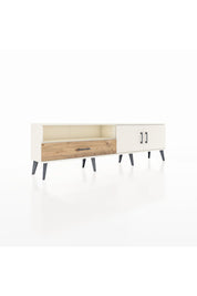 Arges TV Ünitesi 2 Raflı Tek Çekmeceli 2 Kapaklı 176x30x51 Aytaşı-Aytaşı/Çam