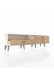 Arges TV Ünitesi Tek Raflı 3 Çekmeceli  176x30x51 Aytaşı-Çam/Çam