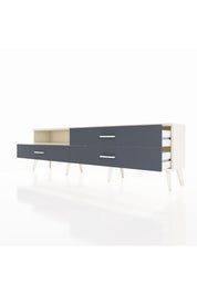 Arges TV Ünitesi Tek Raflı 3 Çekmeceli  176x30x51 Aytaşı-Aytaşı/Antrasit