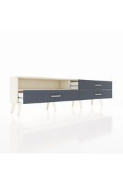 Arges TV Ünitesi Tek Raflı 3 Çekmeceli  176x30x51 Aytaşı-Aytaşı/Antrasit