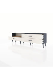 Arges TV Ünitesi Tek Raflı 3 Çekmeceli  176x30x51 Antrasit-Çam/Aytaşı